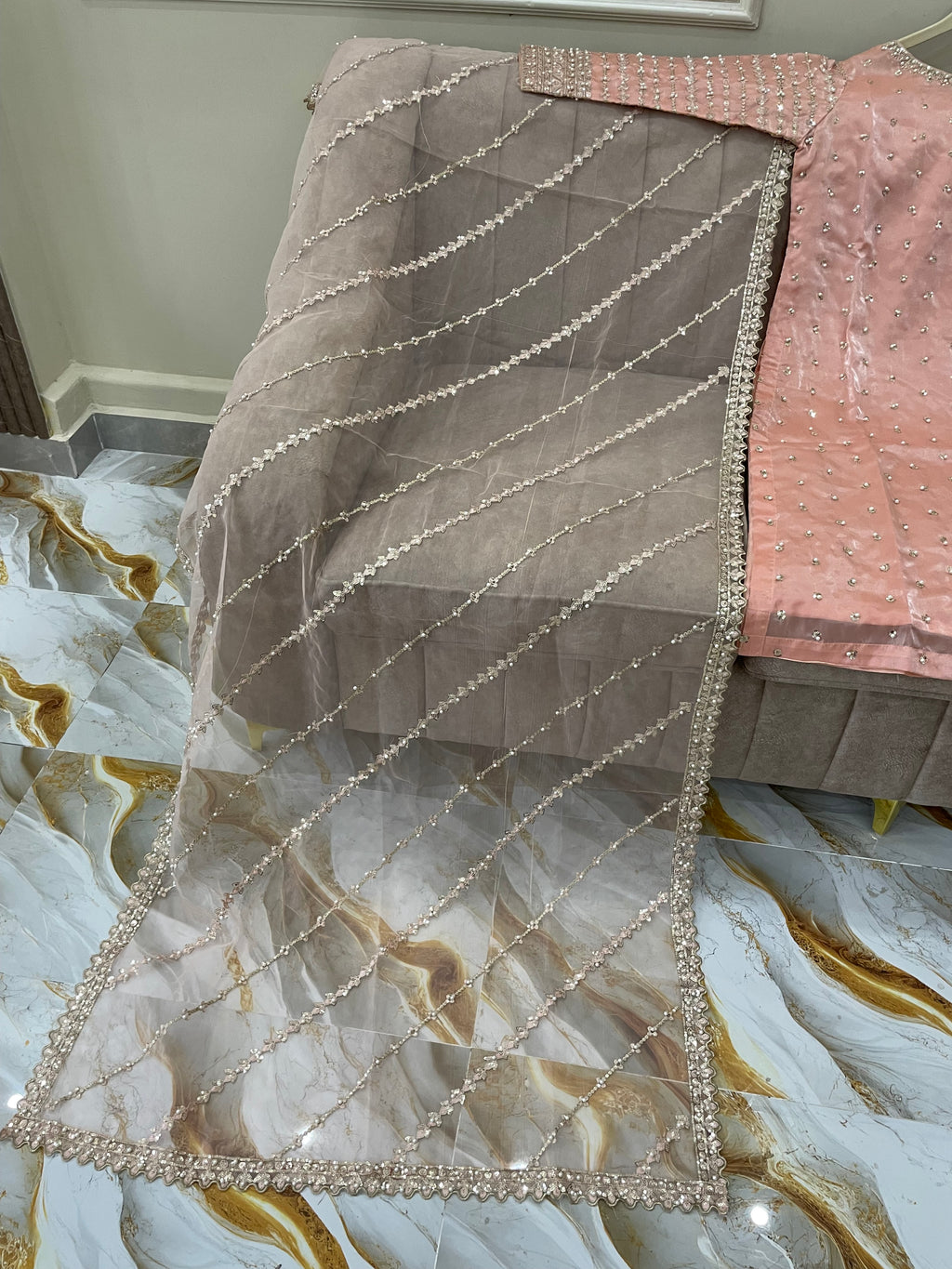 Full Pearl Work (3pc) - BU10065