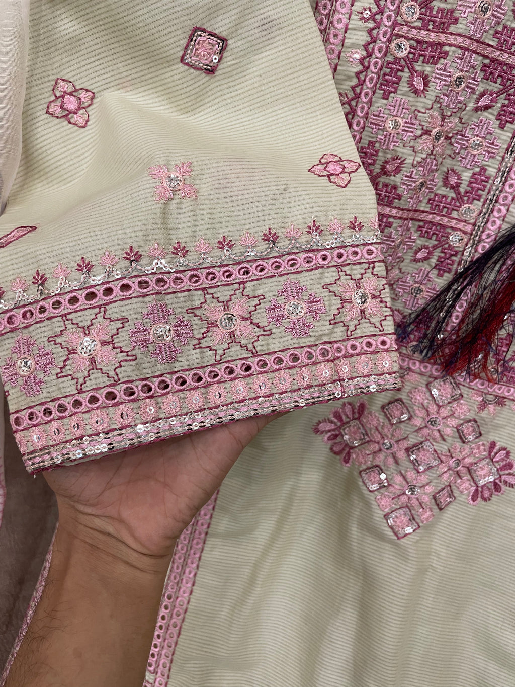 Farshi Shalwar Cotton (3pc) - BU10039