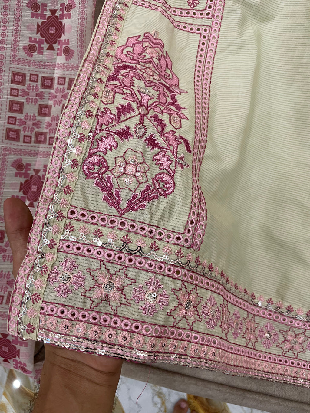 Farshi Shalwar Cotton (3pc) - BU10039