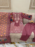 Chikan Kari Cotton (3pc) - BU10040
