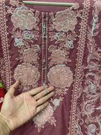 Chikan Kari Cotton (3pc) - BU10040