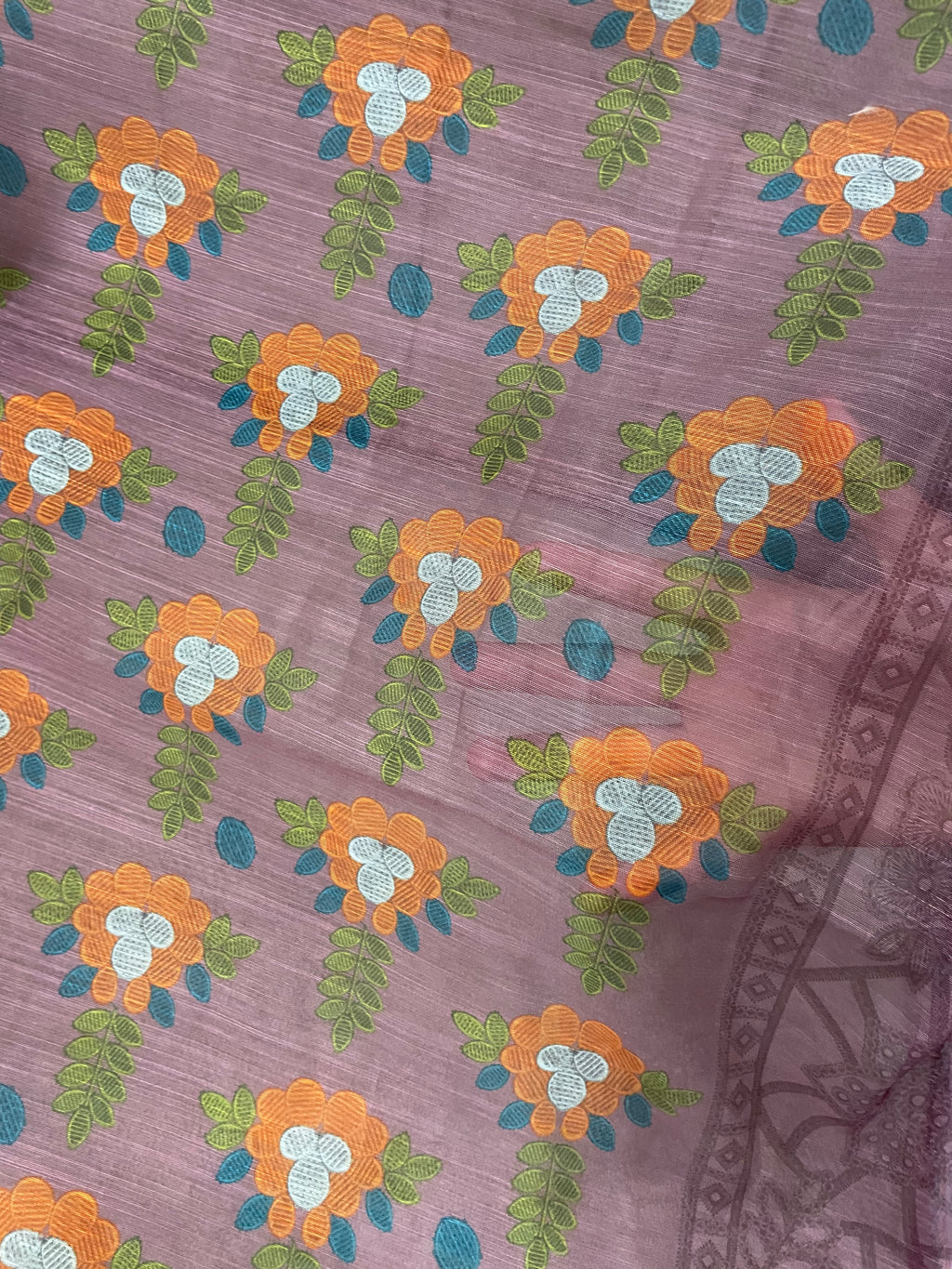 Chikan Kari Cotton (3pc) - BU10040