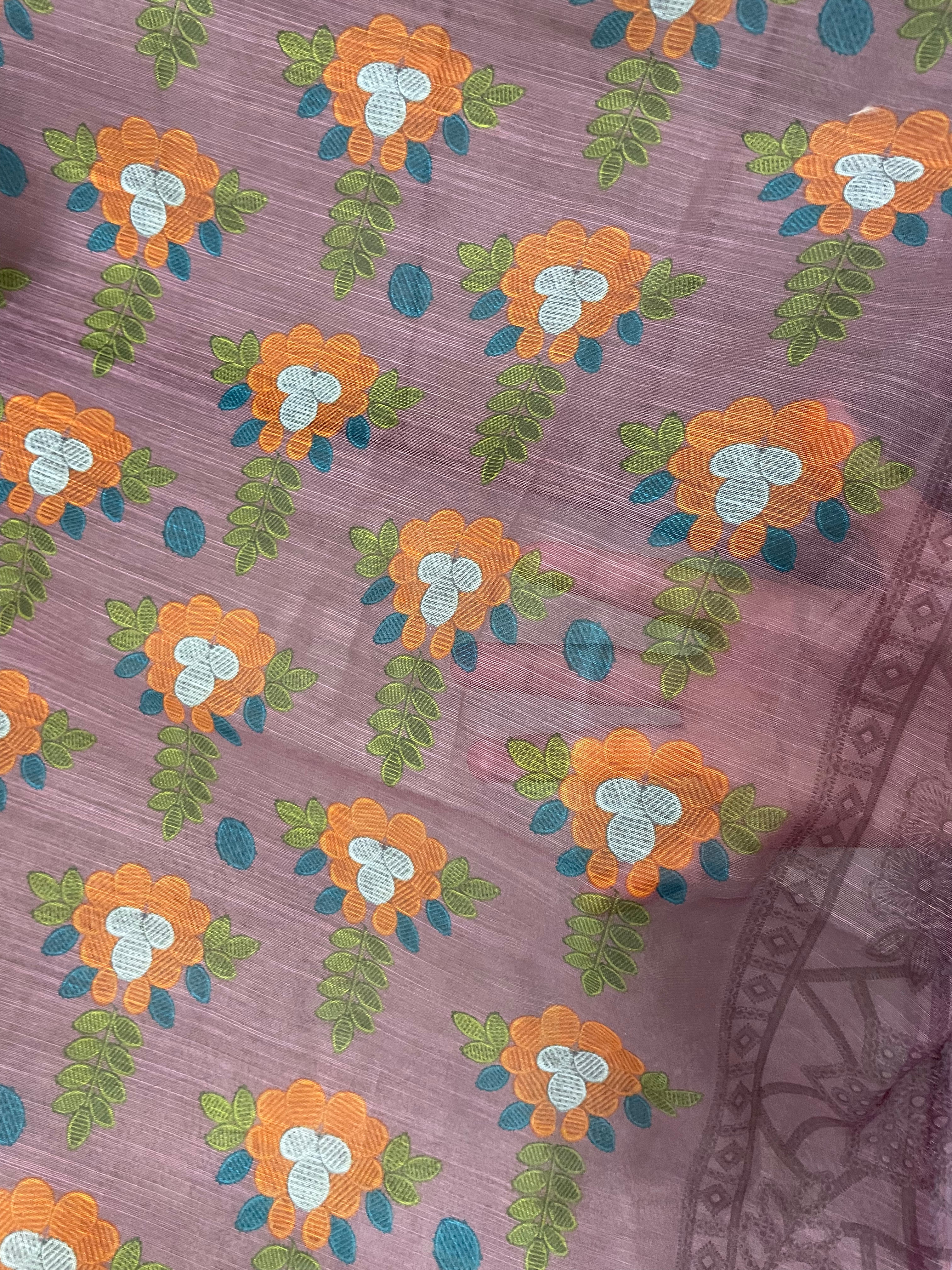 Chikan Kari Cotton (3pc) - BU10040