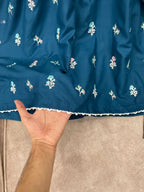 Floral Embroidered Cotton (2pc) Frock - BU10054