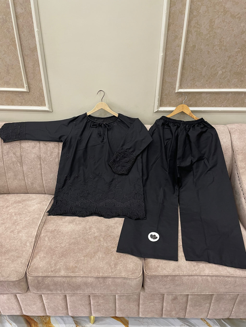 Chikankari Cotton (2pc) Cord Set - BU10057