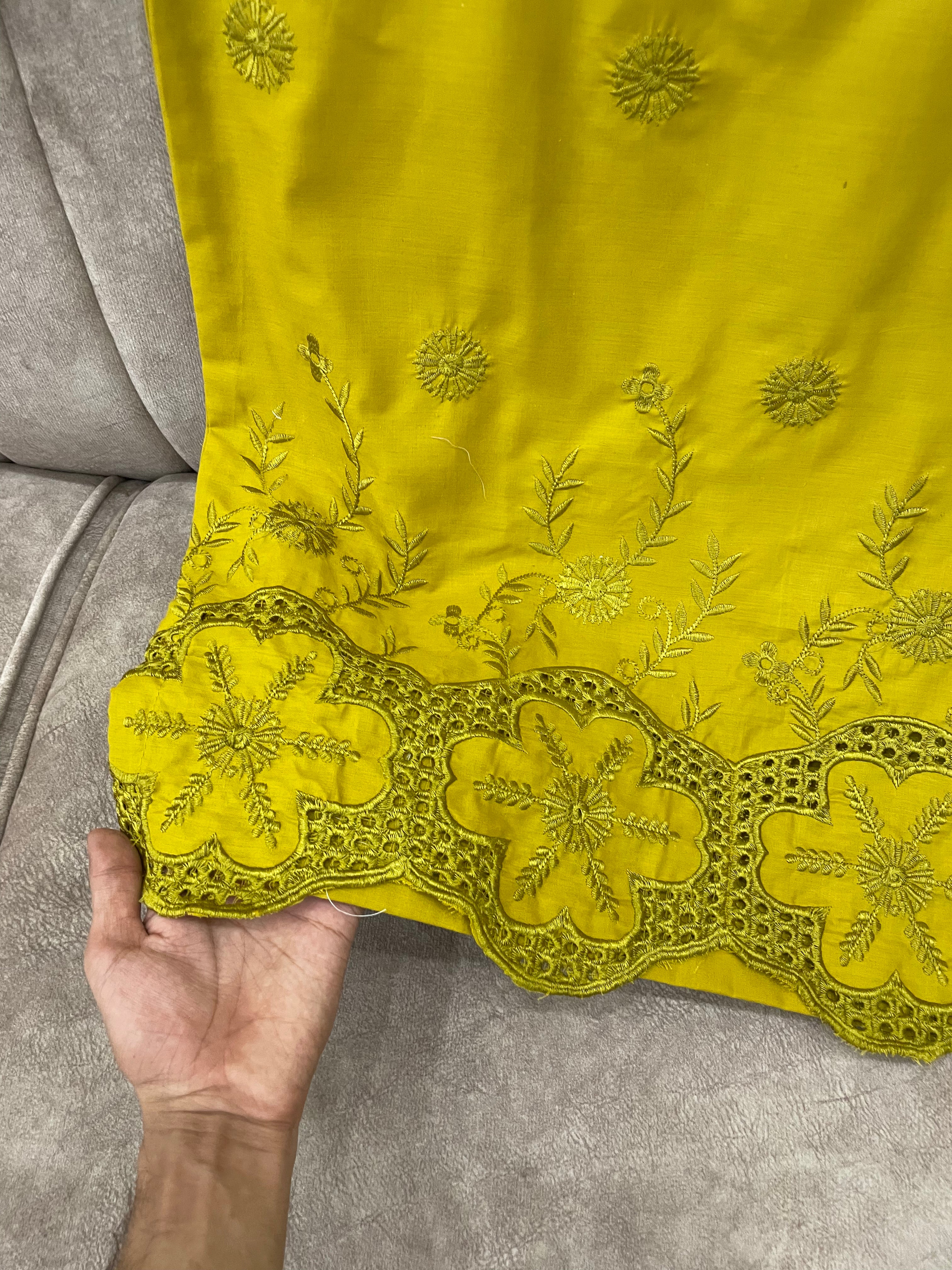 Chikankari Cotton (2pc) Cord Set - BU10057