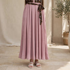 Brown Floral Belted Maxi - BU10013