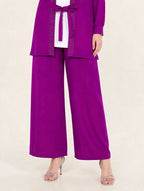 Luxe V-Stone Tie Co-Ord Set - (3 Pc) - BU10071