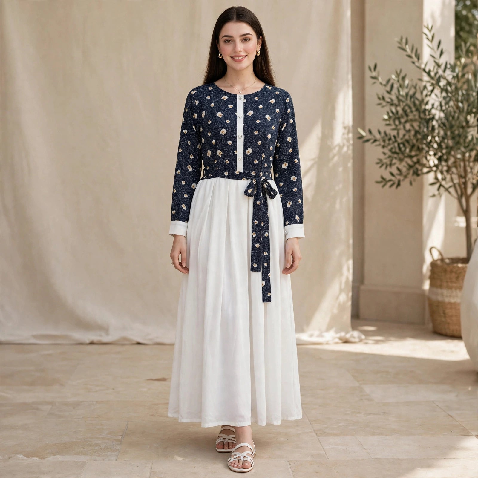 Luna Bloom Dress Maxi - BU10015