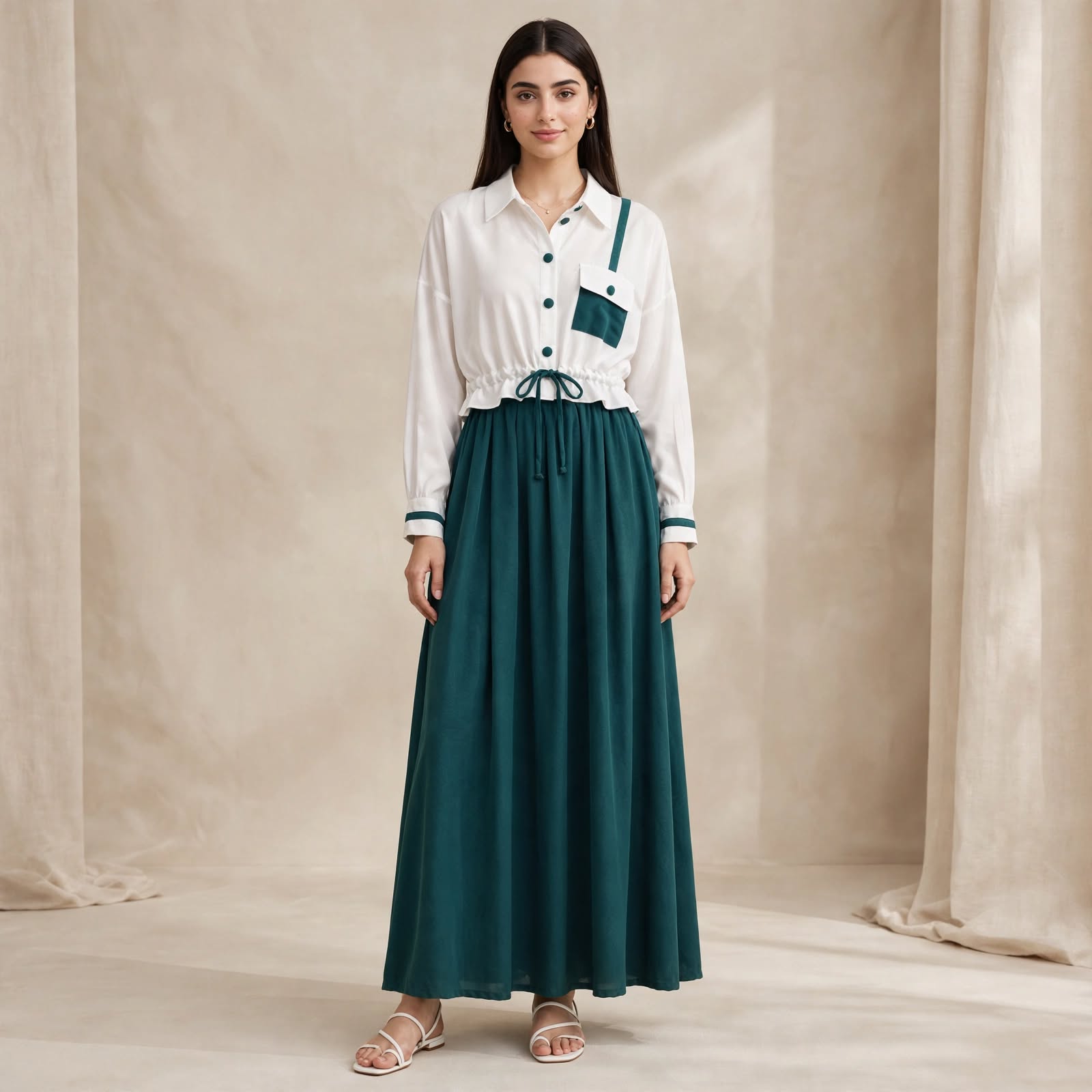 Emerald Suspender Maxi - BU1006