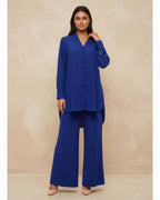 Modest Front-Button Georgette Co-ord Set - BU10056