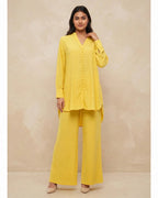 Modest Front-Button Georgette Co-ord Set - BU10056
